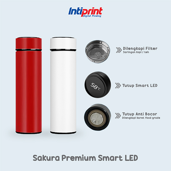 Tumbler I Botol Air - Sakura LED 500 ml