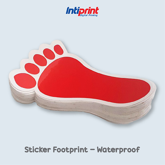 Stiker Telapak Kaki Untuk Tangga (Waterproof)