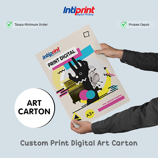 Cetak Poster Art Carton Custom A3