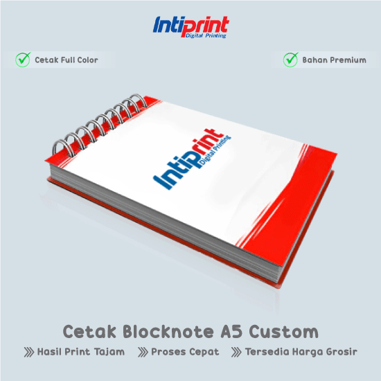 Cetak Blocknote A5 (Buku A5)